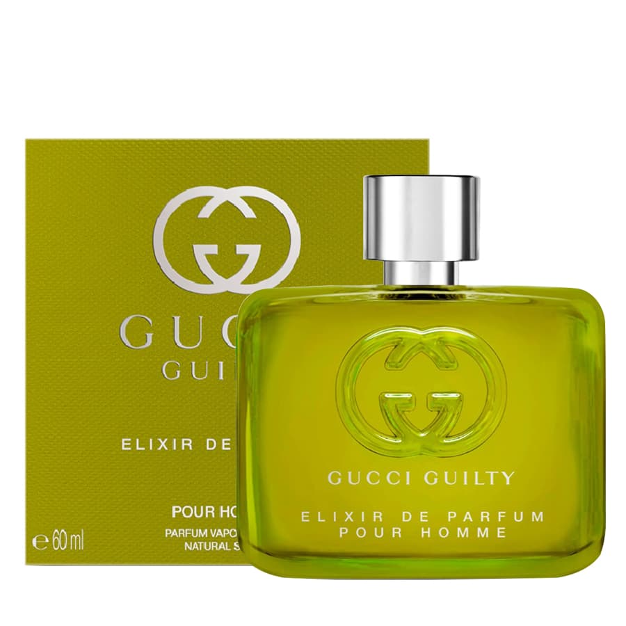 GUCCI GUILTY ELIXIR DE PARFUM POUR HOMME 60ML