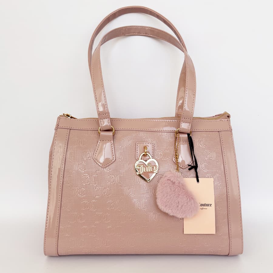 Juicy Couture bolso grande color palo rosa