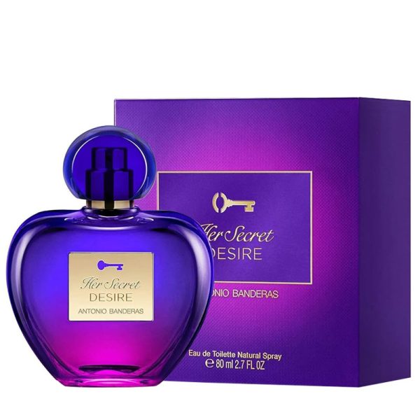 ANTONIO BANDERAS HER SECRET DESIRE EDT 80ml