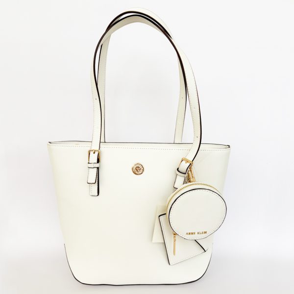 Anne Klein bolso grande color blanco