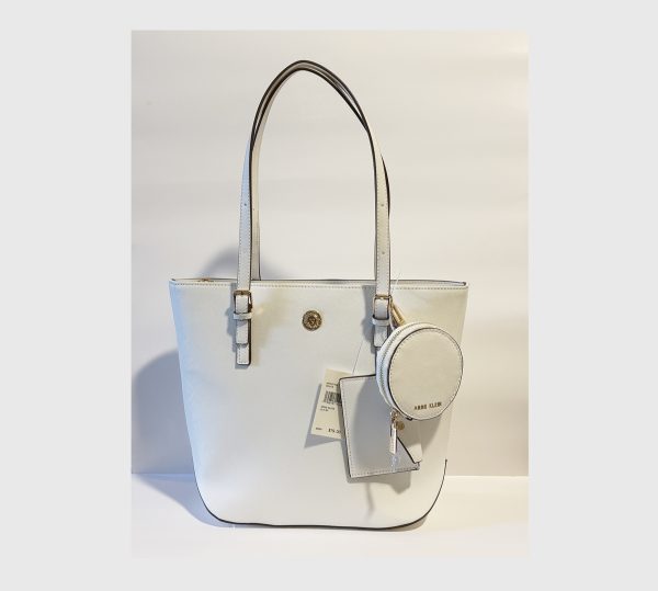 Anne Klein bolso grande color blanco