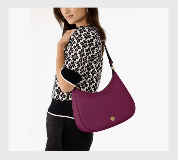 Kate Spade bolso mediano color granate - Imagen 2