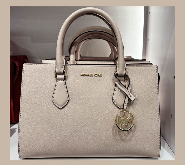 Michael Kors Bolso mediano color beige