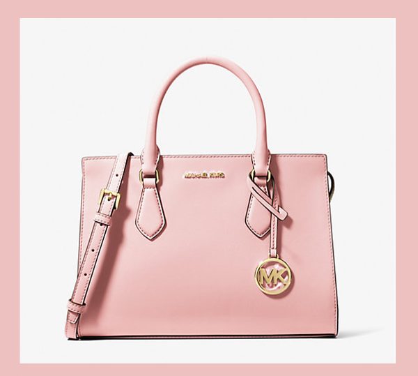 Michael Kors Bolso mediano color rosado