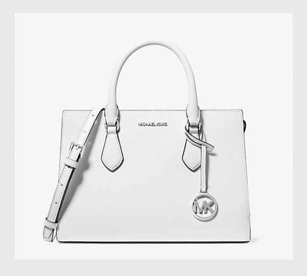 Michael Kors Bolso mediano color blanco