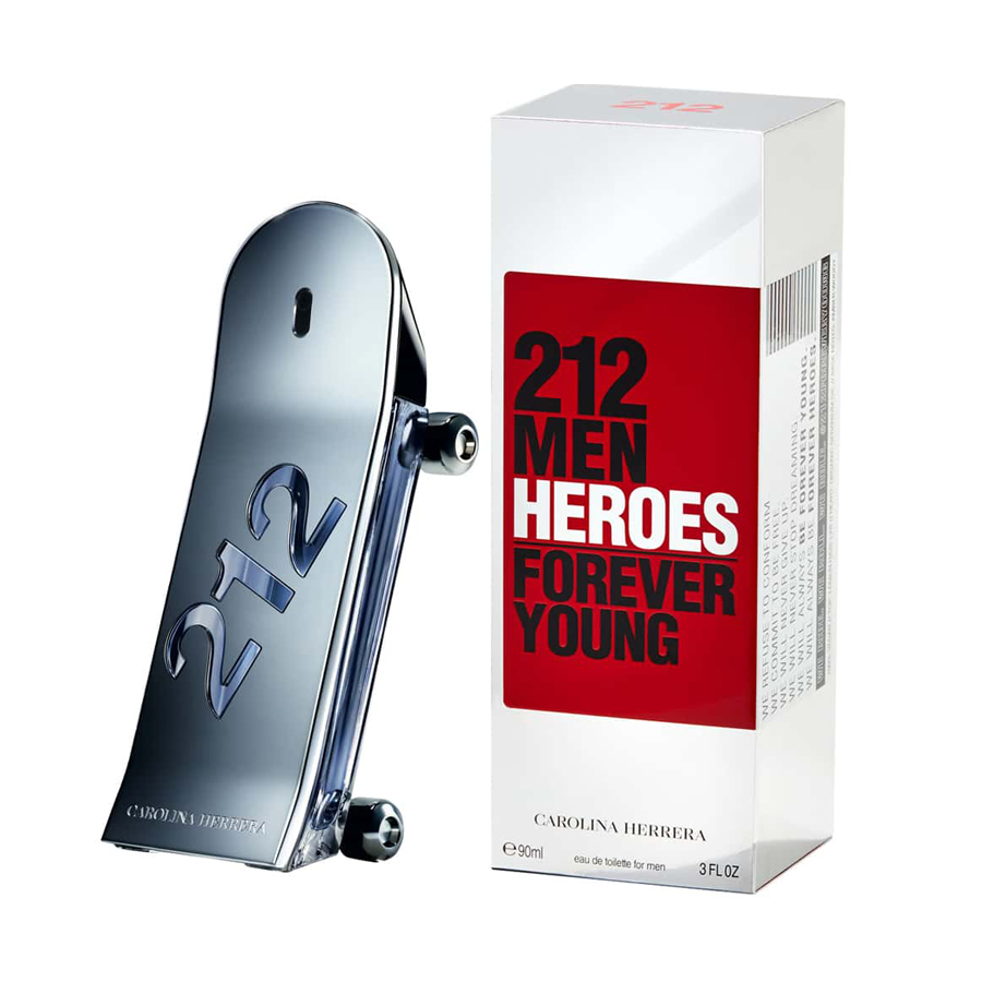 CAROLINA HERRERA 212 MEN HEROES FOREVER YOUNG EDT 90ML